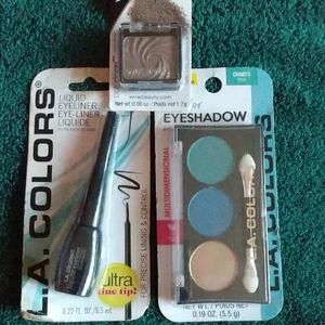 L.A. Colors Liquid Eyeliner and Eyeshadow Trio